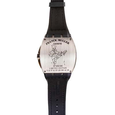 Franck Muller Vanguard - Model No. T45VYT SCDT ACCIRINDLTD 5N-AC